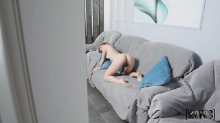 Your Adorable Roomie Can't Stop Cumming - Voyeur POV