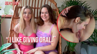 Ersties - Anca Goes Down On Her GF Freya