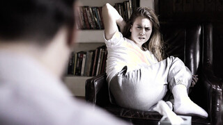 Weirdo psychiatrist fucks a sick young babe