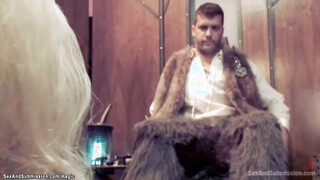 step stepmom ass fucking in Japanese rope suspension