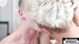 SOUTHERNSTROKES Blond Teen Marcus Paradise Barebacks Nick Starlight Butt