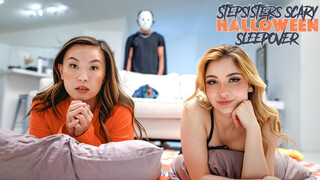 We love to see a step sister & her best friend like Kimmy Kimm & Demi Hawks getting it on in a horny threesome