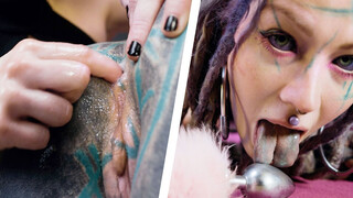 Pet Play Dominatrix Controls Tattoo Cat-hottie