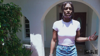 Do not steal my package, fuck my black muff instead!