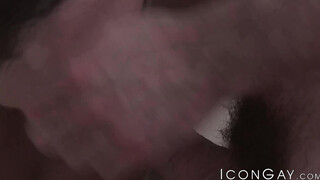 Bearded Jaxton Wheeler deepthroats my boner before pricking my butt