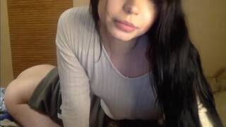 Super Charming tgirl with her BF fucking for the camera