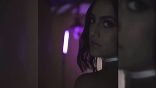 #mesmerizing #elegant #sensual #brunette #exotic #european #highheels #whitedress #latin #blackhair