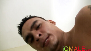 Latino lovers barebacking roughly & passionately