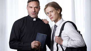 Adrian: On the Rectory Stairs