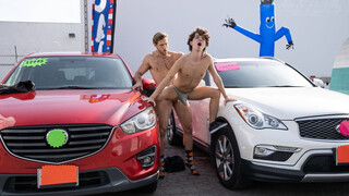 Sexy Car Salesman Seduces Customer for Life Savings