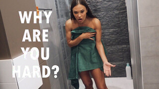 Huge Cock dude helps out anally virgin babe to test her butt - Alyssa Reece