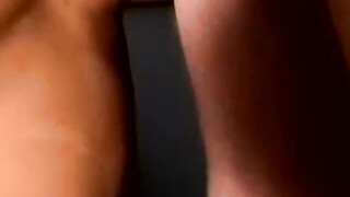 Amateur black dude bangs missionary style with hung homo