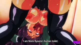 Assfucking makes her face become an ahegao - hentai porn