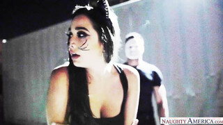 Karlee Grey as Kitty Fucks Through Halloween