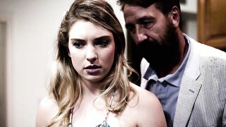 Terrified teen gets banged by her step uncle