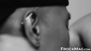 Erotic anal & dick sucking by muscular buddies Devin Franco & Caged J