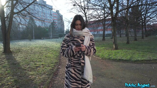 It was a cold day in Prague when I bumped into a bombshell French female named Lena Coxx