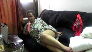 Perfect Big Tits Indian MILF Squeezes Fucking Herself