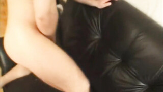 Butt rimming petite teen sucks meat