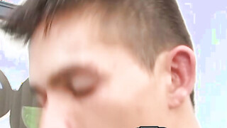 Young Latino earns deep ass pumping pounding after a great blowjob