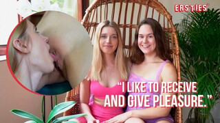 Ersties - Anca & Freya Have Sexy Lesbian Sex With a Dildo