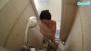 Room cam caught cheating housewife with black dick