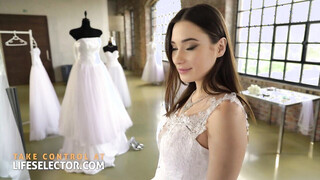 Wedding sex adventures with stunning women & dresses