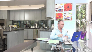 Cute hottie Joseline Kelly gets ravaged by her stepdaddy