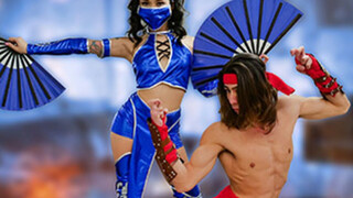 LITTLE ASIANS Avery Black Sensual Kombat