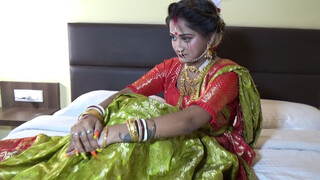 Newly Married Indian Chick Sudipa Hardcore Honeymoon First night sex & creampie
