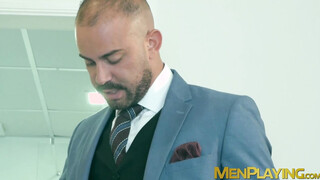 Classy Bruno Max & Xavi Garcia cocksucking & analriding