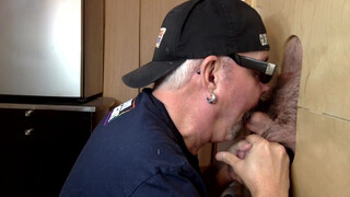 Married Man Takes My Gloryhole Booty