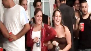 Party University Fest watching Fucking hard babe
