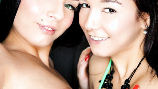 Francys Belle & Kari A Have Lesbo Fun