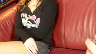 A TEEN TAKES A BIG COCK IN HER CUNT