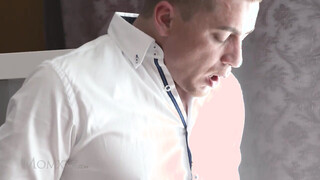 No time to take her panties off