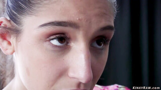 Stepmommy shoes teen rough ass fucking