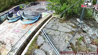 Ms. Ass Pumping Slut stays true to Her Name in Public POV