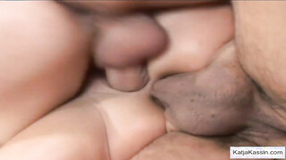 katjas double penetration by two generations of meat