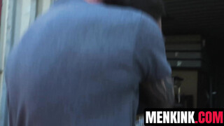 Rookie cop Harrison Todd raw screwed by Cliff Jensens heavy dick