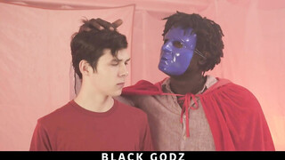 Black Godz - black prick Stud Interracial Fucking With Twink