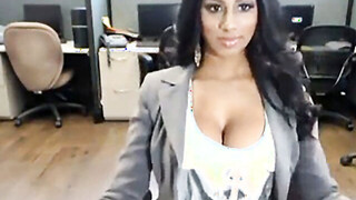 Big Breasted Indian Babe Masturbates