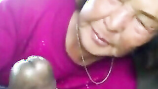 Asian Gilf Sucks Black Prick In The Car