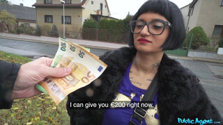 Frech tatted chick takes on my fatty prick! - Candy Scott