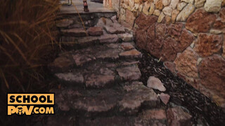 POV - Leggy blonde Angelika Grays is a horny bitch for you