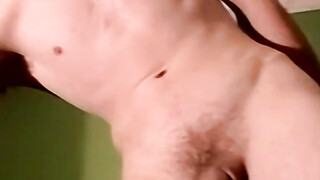 Young amateur enjoying old & black guys sucking his meat