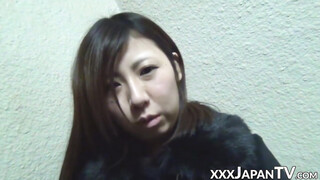 Real Japanese sweeties showing off little cunts