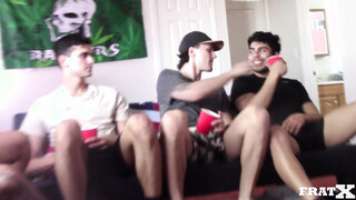 Str8t bro gangbanged