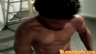 Vintage construction worker rimmed & black deepthroat