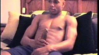 10 Inches Of Straight Black Prick